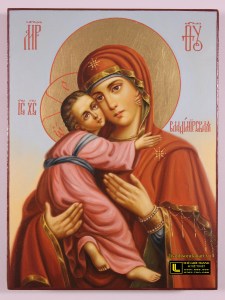 tranh son dau duc me maria